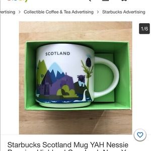 Starbucks “You Are Here” Scotland Mug
